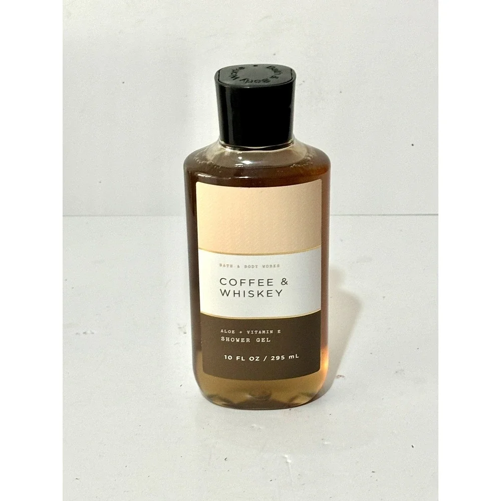 BATH & BODY WORKS COFFEE & WHISKEY MEN'S SHOWER GEL 10 FL OZ